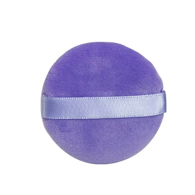 Soft makeup sponge set, square & triangular double-sided powder puffs, assorted colors