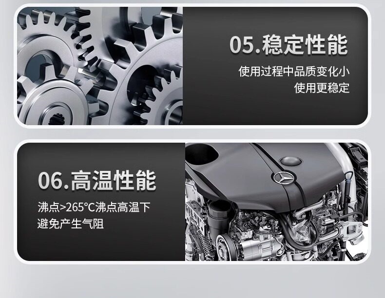 Mercedes-Benz 4S Same-Model Dedicated Brake Fluid Dot4 Plus Original Factory Product Suitable for Gl/C/E/Ml/S-Class Brake Fluid