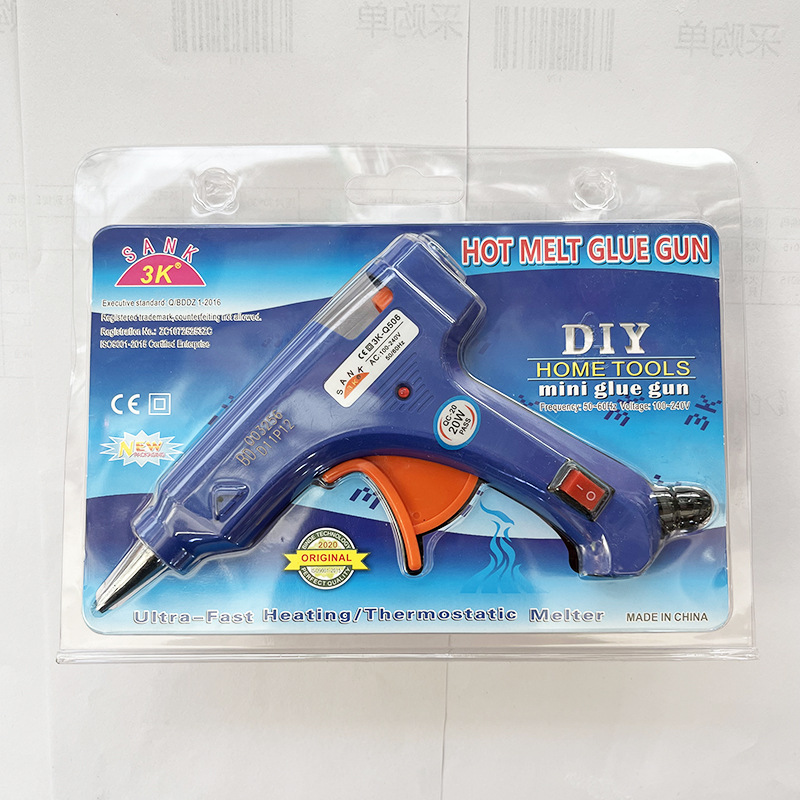 热熔胶枪手工美缝胶枪电热溶高粘胶条小号热融胶棒批发热容胶抢