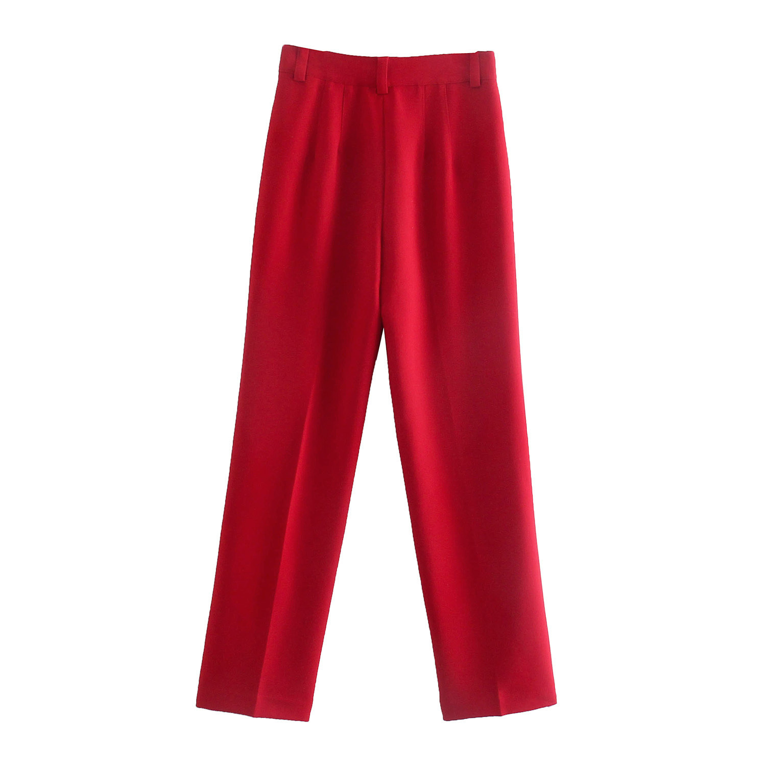 women s straight high waist pants nihaostyles clothing wholesale NSAM77882