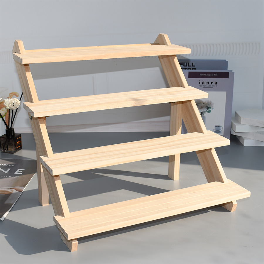 升級款實木首飾收納多功能耳環架耳釘耳飾卡紙陳列道具飾品展示架