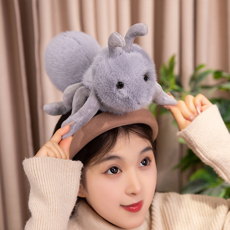 かわいい愛カバ人形アリぬいぐるみシミュレーション動物人形子供のコンパニオン人形誕生日ギフト|undefined