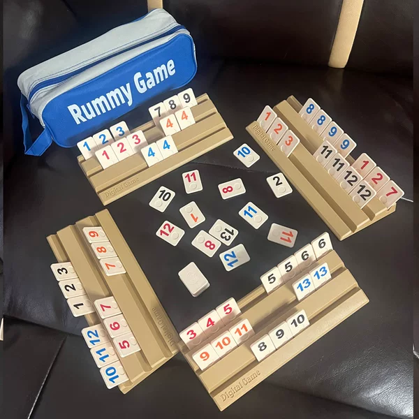 Amazon Cross-Border Israeli Mahjong Large 4-Player Digital Game Card Family Adult Casual Educational Board Game