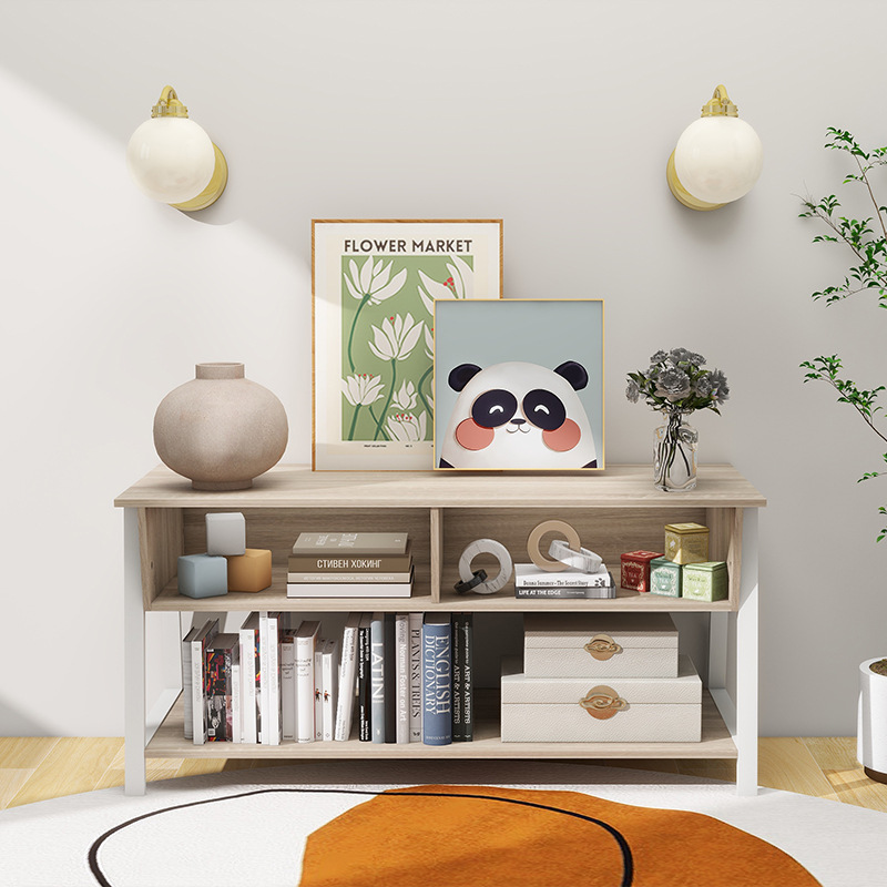 Tv Cabinet Living Room Home Floor-Standing Storage Rack Small Apartment Strong Load-Bearing Coffee Table Combination Bedroom Multi-Functional Tv