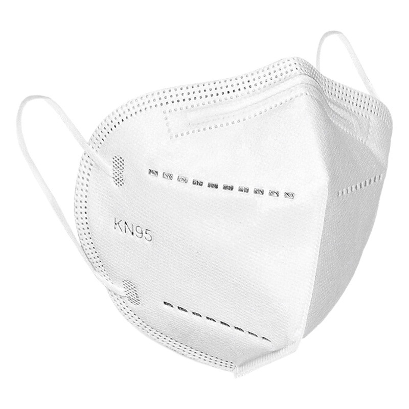 Kn95 máscara desechable adulto industrial anti-polvo estándar nacional n95 neblina transpirable máscara tridimensional embalaje independiente