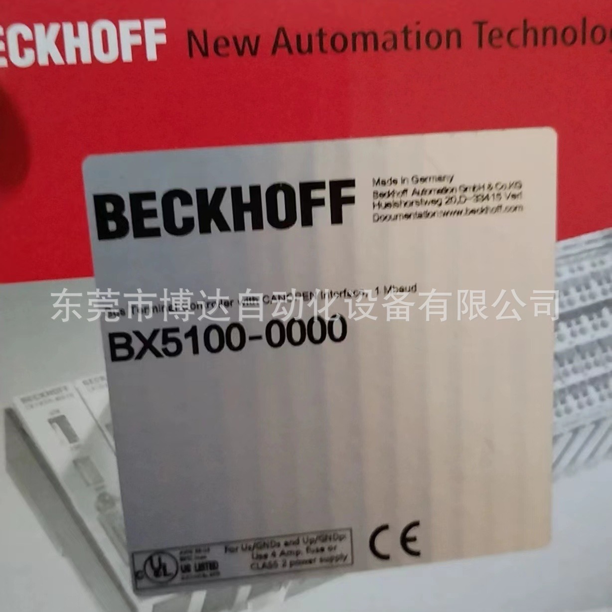 倍福BECKHOFF模块 BX5100  BX5100-0000 全新原装现货实拍议价