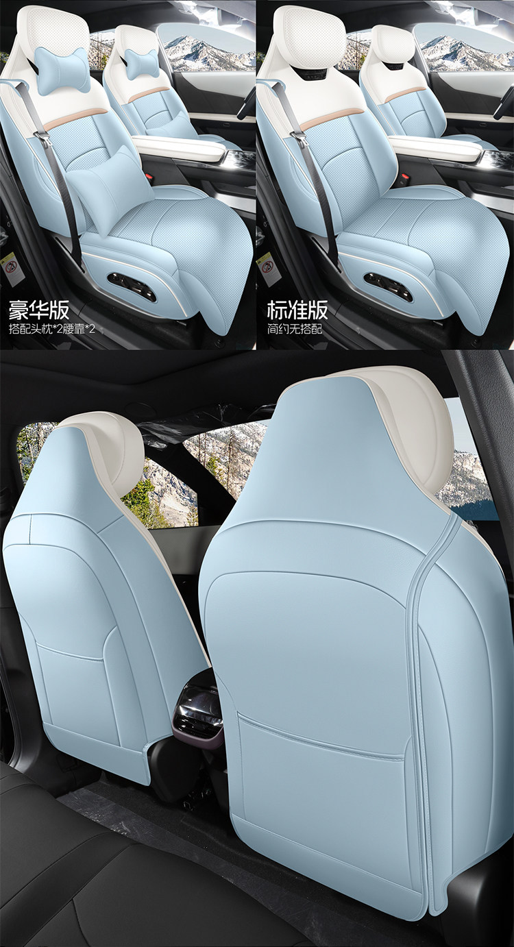 2025 New Mazda EZ-60 Perforated Leather Wear-Resistant Car Seat Cushion