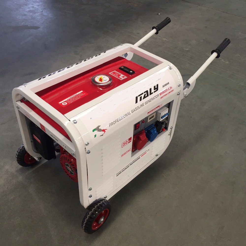 汽油发电机5678KW外贸批发工地施工应急发电家庭备用农场果园