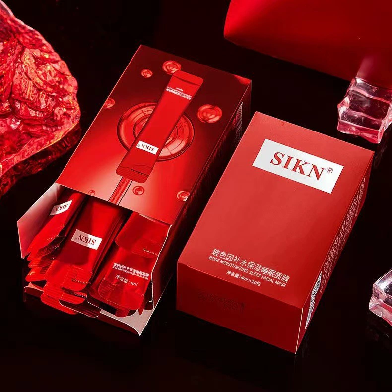 Увлажняющая ночная маска для лица SIKN для отдыха, осветляющая гелевая маска, удаление веснушек