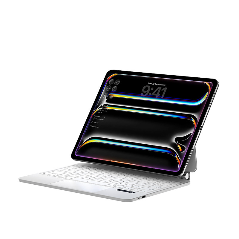 Funda protectora con teclado inalámbrico magnético para Apple iPad Magic Keyboard pro11, tablet air5/4, 10.ª generación