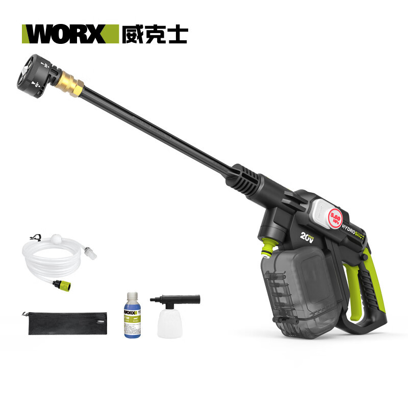 WIX 20V limpiadora eléctrica de litio sin escobillas WU633 (4.0 unidad eléctrica) pistola de agua inalámbrica de lavado de automóviles de alta presión