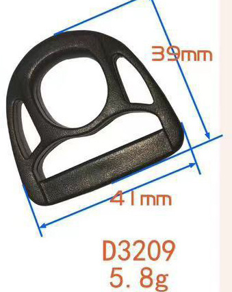 Venta directa de fábrica de hebillas de plástico en forma de D, hebillas de cinco puntas, hebillas triangulares, hebillas de media luna, hebillas de ajuste y hebillas en forma de D. image 40