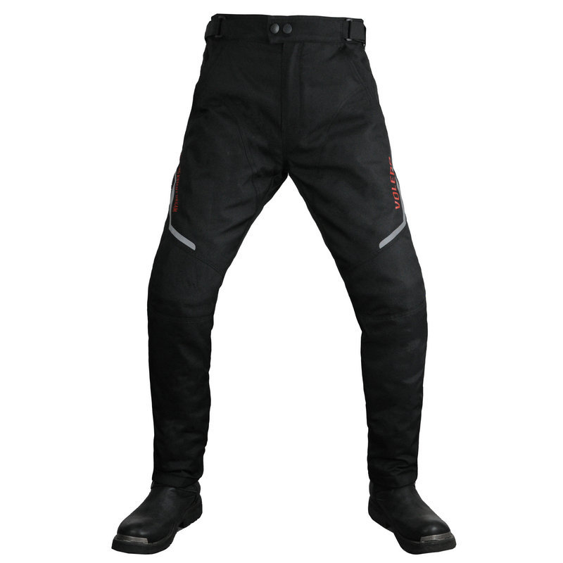 VOLERO pantalones térmicos resistentes a la caída pantalones de motocicleta pantalones de montar pantalones de algodón impermeable a prueba de viento noche reflectante al aire libre