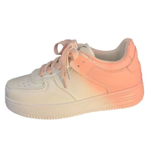 Thick-soled white shoes for women  summer new Korean version ins trendy sneakers student sports and leisure sneakers