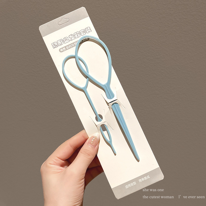 Mini cabello varilla de cabello broca de cabello pequeña niña atada cabello usar cabello perezoso artefacto de cabello trenzado