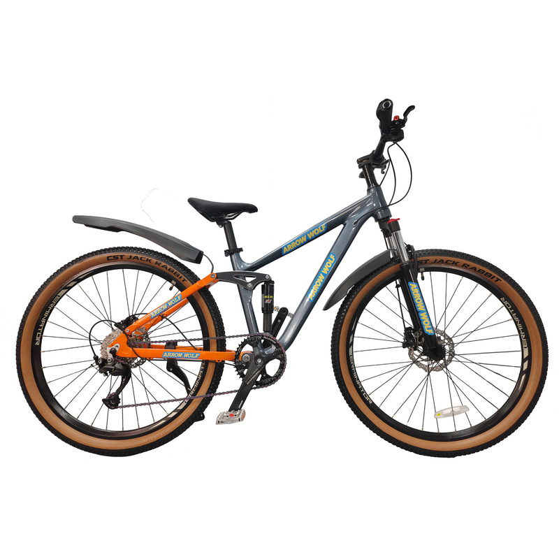 Mountain Bike Double Shock Absorption Soft Tail Speed Reduction Bike Aluminum Alloy Road Bike 29 Inch Mountain Bike