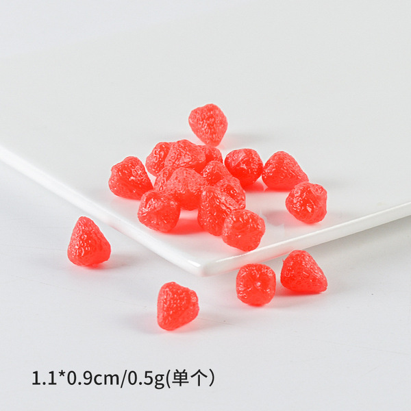 Realistic small strawberry PVC