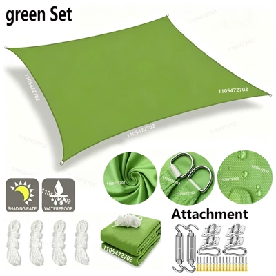 UV protection, Avtomobil yan çətirləri - green-plus-accessories-2x2m