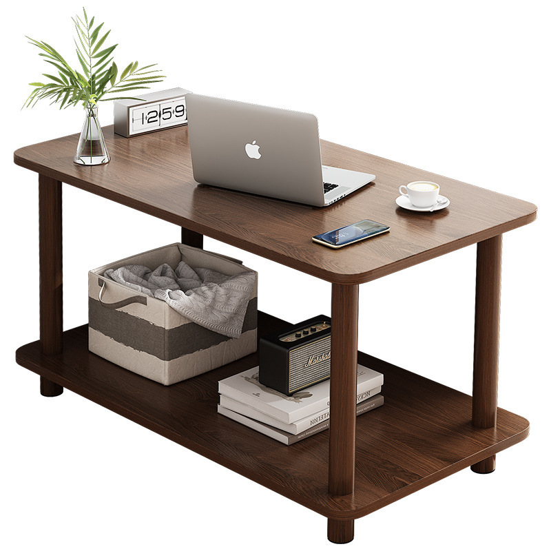 Doble capa sofá lateral varios luz sala de estar de lujo Casa balcón pequeña mesa cuadrada pequeño apartamento dormitorio italiano estante de almacenamiento de noche