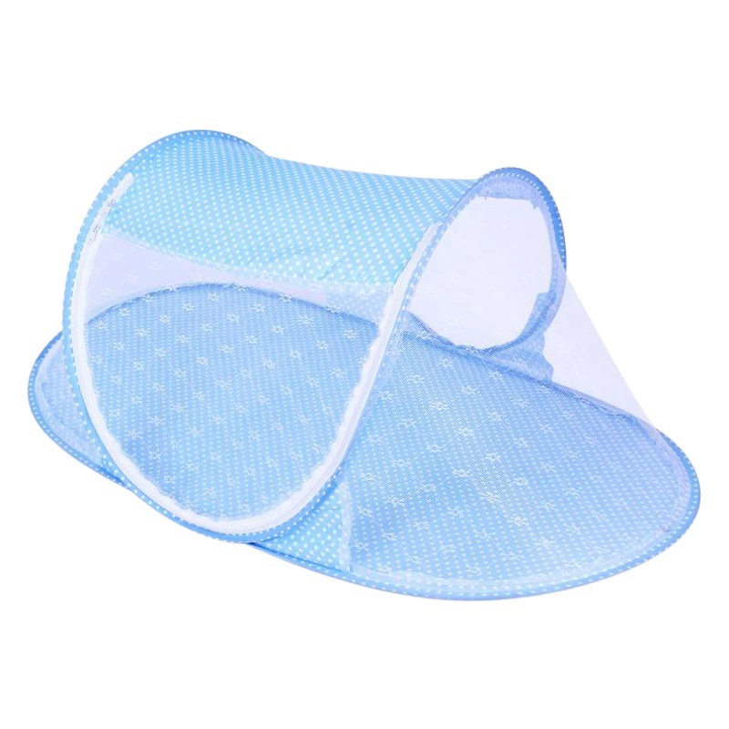 Детская Складная москитная сетка, Детская противомоскитная сетка без установки, Детская мультяшная москитная сетка типа лодки, москитная сетка на молнии