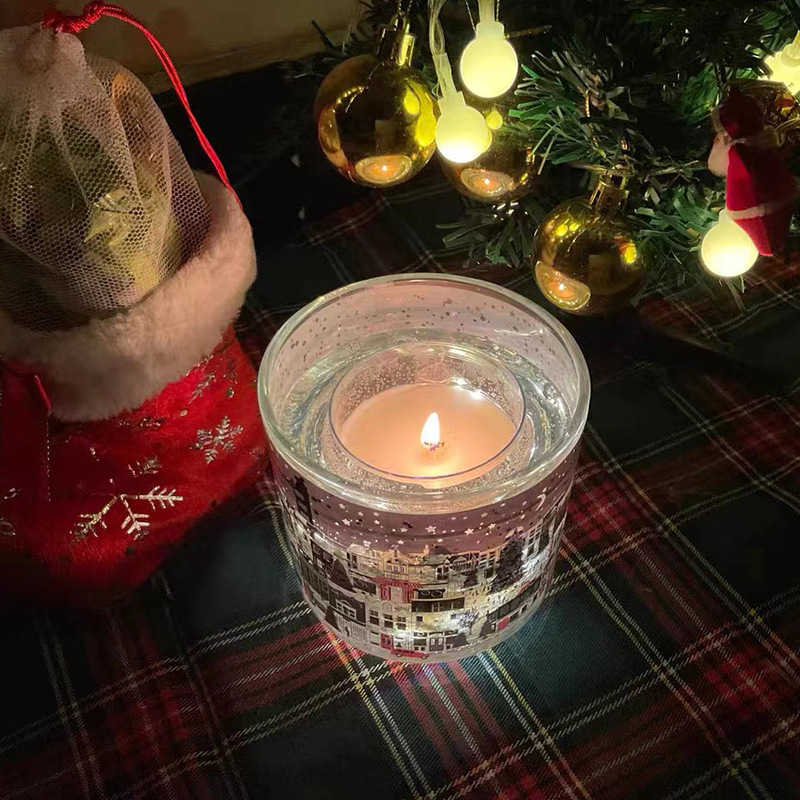 工場卸売り無煙アロマキャンドルカップ家庭用寝室ホテル植物ワックスクリスマスプレゼントケース|undefined
