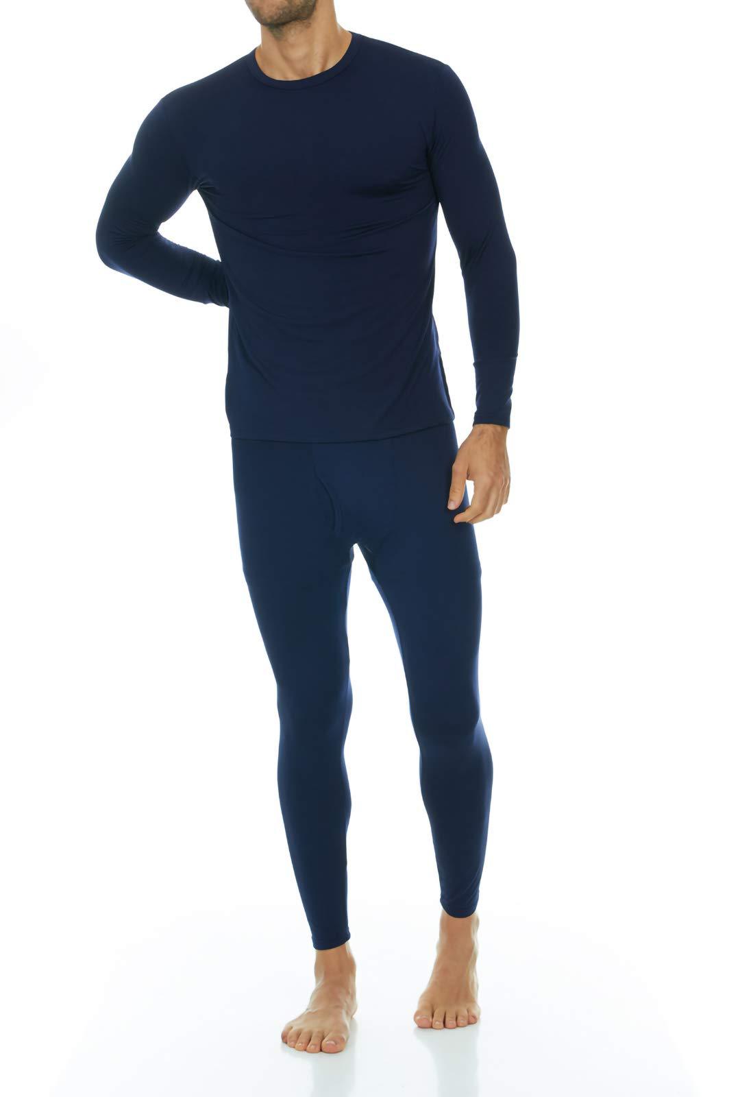 Amazon ropa de otoño de los hombres pantalones largos de ropa interior térmica de los hombres traje de primavera y otoño de color sólido apretado ropa de fondo