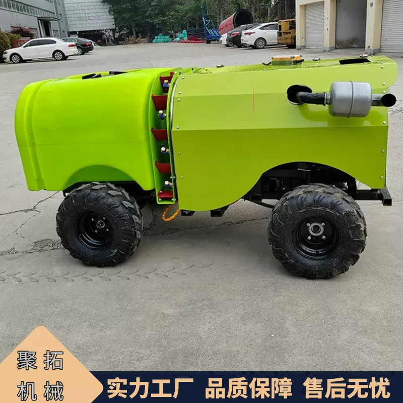 聚拓 四轮遥控打药机  300L水箱容量 果园飞虫植保机器