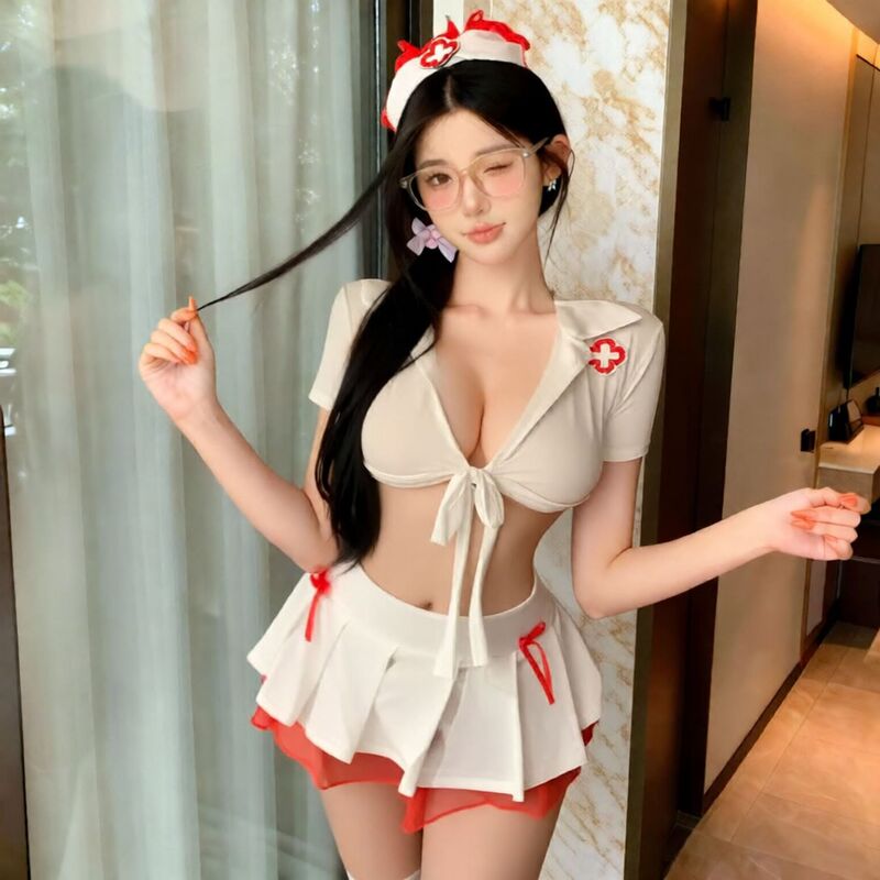Sexy Lingerie, Sexy Nurse Uniform, Swimsuit, Role-Playing, Pure Desire, No Need to Take Off, Student Jk Lace-Up, Seductive and Cute Sexy Lingerie, Sexy Nurse Uniform, Swimsuit, Role-Playing, Pure Desire, No Need to Take Off, Student Jk Lace-Up, Seductive and Cute