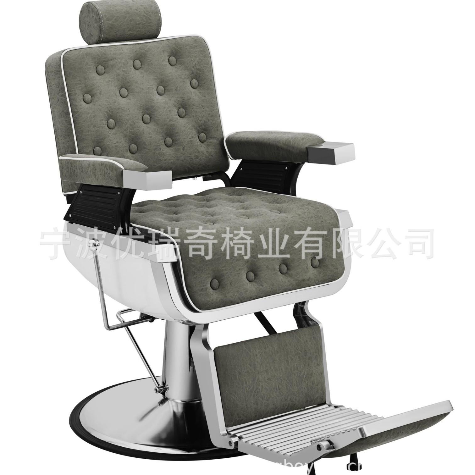 Silla de peluquería de gama alta de Yuruiqi, silla de diseño, silla de corte, silla de comercio exterior, silla de peluquería hidráulica, silla de peluquería elevadora