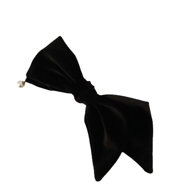 Ernie's Daily ~ Kiváló minőségű gyöngyös bársony hajtű masni gyermek női fejdísz hajkiegészítők oldalsó csat frufru csat_voghion.com