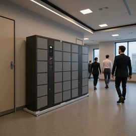 存包柜;智能锁;商业专用设备