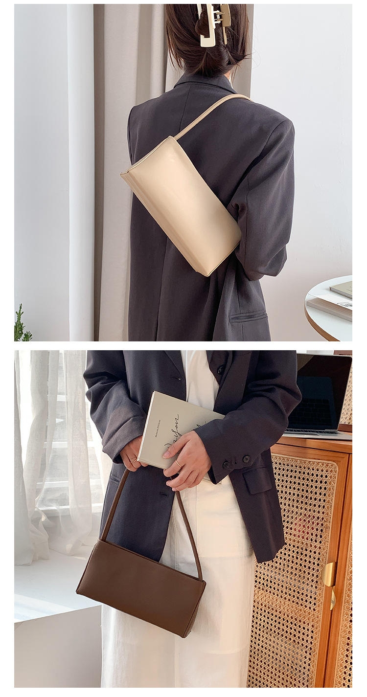 Nuovo handb minimalista con una texture unica. Monospalla versatile sotto le ascelle per le donne e quadrato Instram di alta qualità_voghion.com