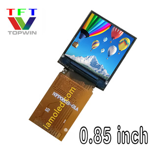 0.85inch Colorful Oled Lcd Screen Lh2828Tig High Brightness 0.87 Inch 128X128 Dot Matrix Tft-Lcd