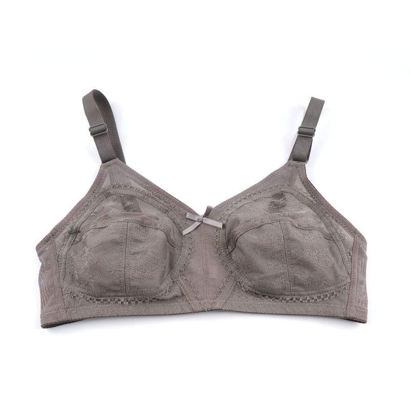 Gran tamaño de ropa interior verano super delgada taza de pecho grande pequeño sujetador ajustable simple sujetador de mm grasa