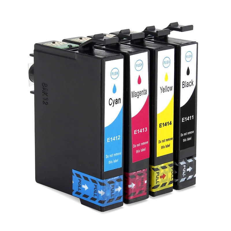 Подходит для Epson картриджа с чернилами 141 T1411 для цветного принтера ME35 ME330 ME350