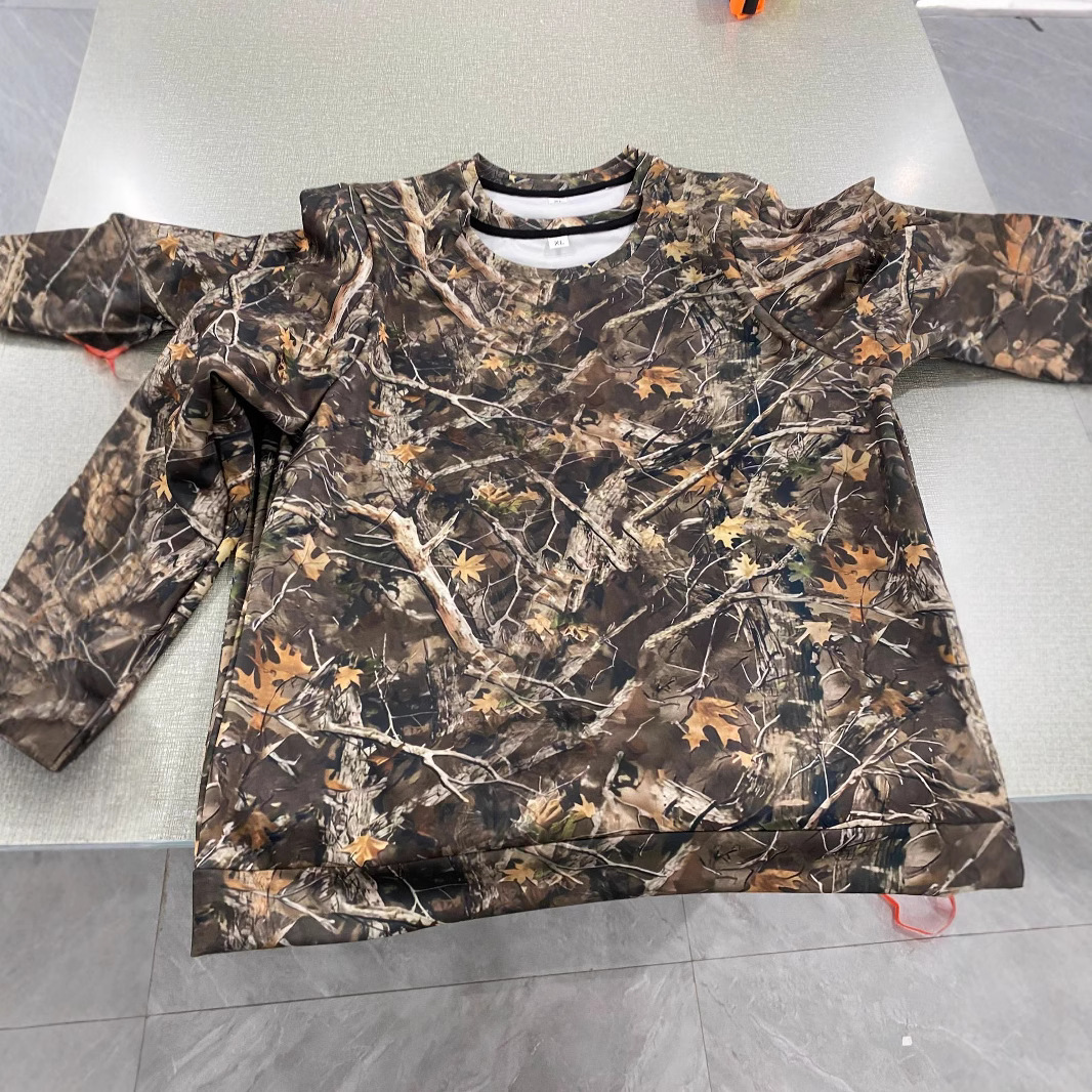 227g Weight Long Sleeve Sleeve Length Pullovers Placket Type Regular Sleeve Sleeve Type Spandex, Polyester Fabric Type Regular Top Length Hoodie Tops Type Holiday Occasion Round Neck Neckline Comfort Function Loose Fit Type Camouflage Pattern Autumn Season Women's Gender Streetwear Style Wholesale Women's Streetwear Camouflage Long Sleeve Hoodies & Sweatshirts