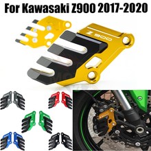 适用kawasaki川崎 Z900 2017-21年改装配件前卡钳保护盖防摔块CNC