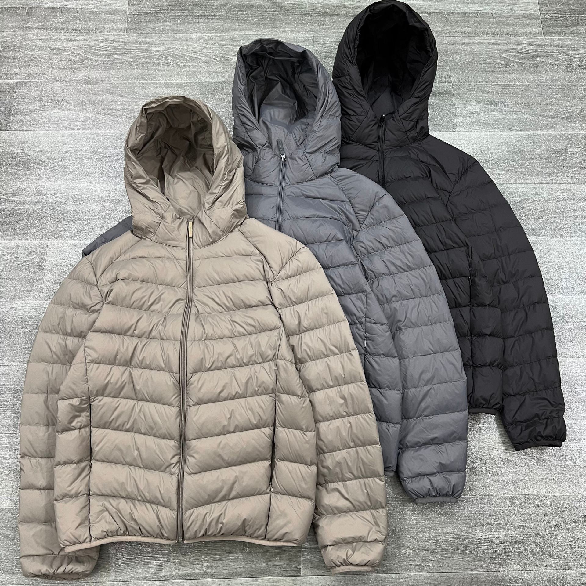 New Lightweight and Comfortable White Duck down Lining, Light, Simple and Versatile Short Hooded down Jacket, Warm Jacket