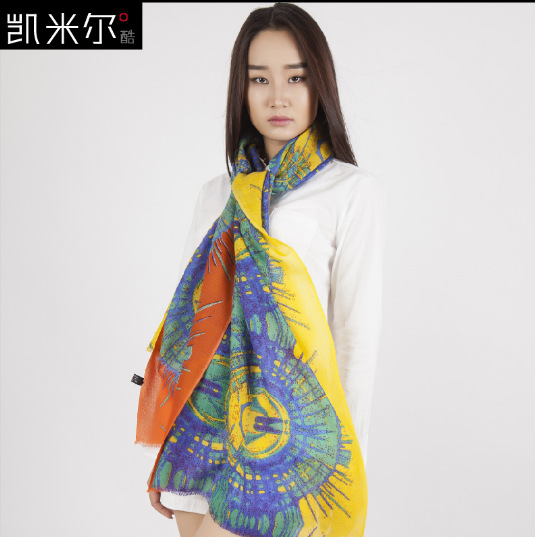 Inner Mongolian manufacturer custom ladies scarf SWR0007 autumn and…