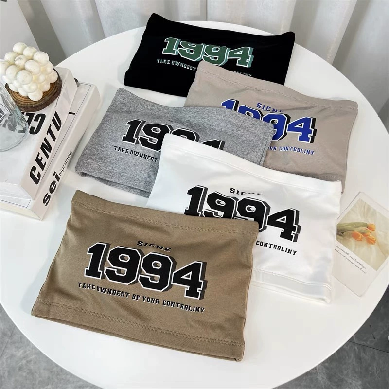 Маленький жилет без бретелек, женское летнее платье для специй для девочек без бретелек, анти-легкая грудь с запахом, красивое нижнее белье на спине, сексуальная верхняя одежда, внутренний верх