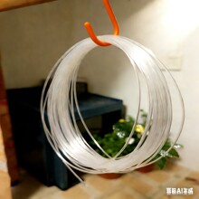 高顺滑中硬钓鱼线低阻力中硬尼龙线速切水硬胶丝远投抛竿线偏硬