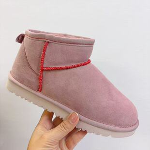 �¿�5854���Ŀ�ţƤ��ëһ�wƽ�� ����ѩ��ѥ�Ӽ��϶���ëëЬů