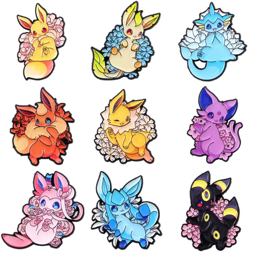 Cartoon brooch