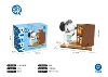 Want-13614 Reading Little Bi Pen Holder (with Light)