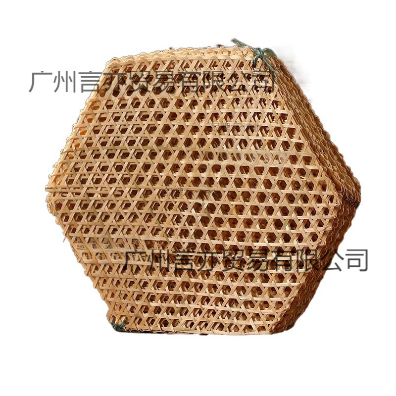 竹網手作り竹編み竹達六角竹網食マット竹蒸着ホテル用品防粘鍋竹板竹ター|undefined