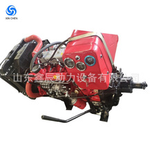 四缸水冷柴油机4102 60马力带皮带轮式直喷490发动机