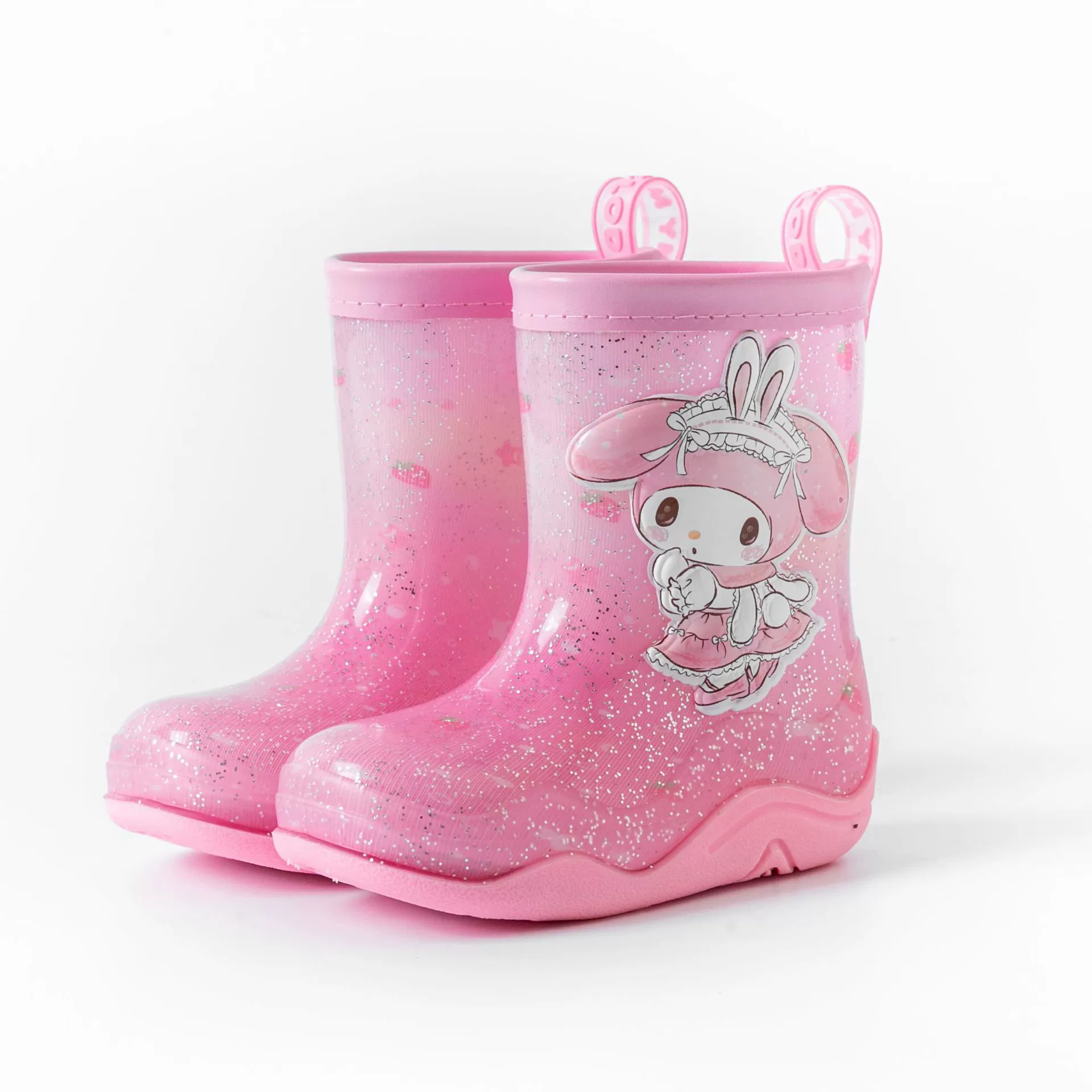Children's raincoat, cartoon shoes, waterproof non-slip boots