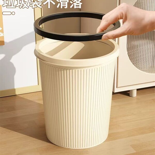 plastic capacious big garbage can for home use for living room