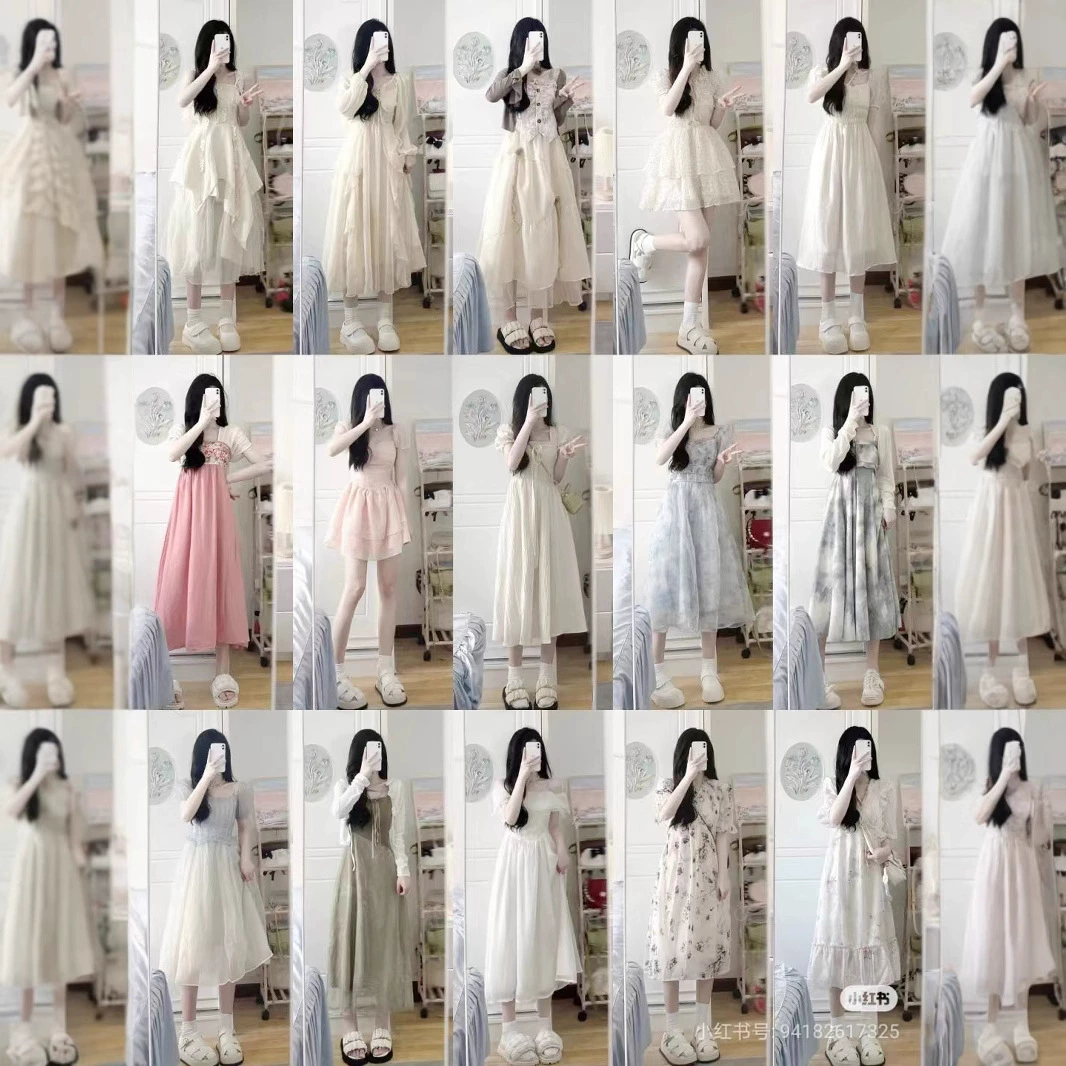 Летняя новая тринадцать линий, женская одежда, интернет-знаменитости, милый стиль, юбка, платье, женская летняя юбка для девочек, разные стили, оптовая поставка