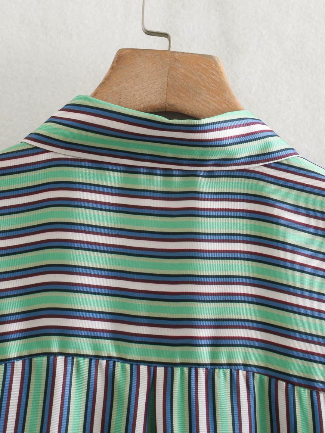 striped loose shirt NSAM50350